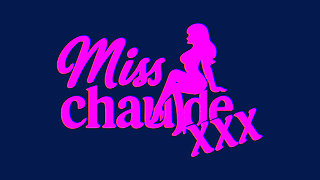 Misschaudexxx, French slut on her knees for a hardcore, cum-covered bukkake