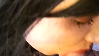 Hot amateur teen blowjob and facial HD video