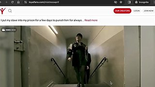 Ebony Mistress April Dominates Shammys First Lesbian BDSM Experience - Hardcore Anal Fisting & Rough Punishment