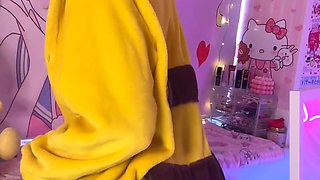 So Horny, Stripping This Costume, Pussy Dripping