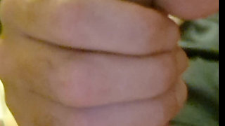I Wank Outside My Step Sisters Bathroom to See if She Will Touch My Dick or Ask Me to Leave