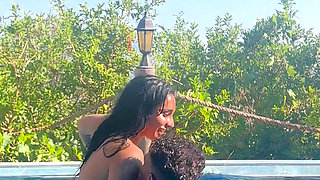 Being Unfaithful to My Husband with the Huge Cock Neighbor in the Pool Yasmina Khan