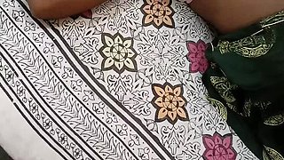 Indian Tamil bhabhi with big tits visits my home for a handjob and deep throat fuck