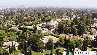 Lingerie clip with funny Dan Damage from Vixen