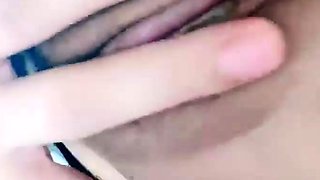 Close up pussy gape and toy