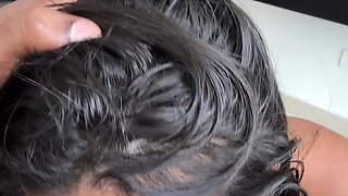 Cute model of recording while sucking cock -amateur couple- nysdel