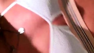 My Horny Step Sister Fucks Herself In The Shower, DP