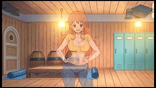 Flawless hentai redhead Cumingaming in a wild anime adventure