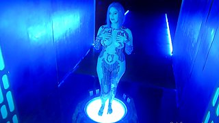 Lovely Blonde With Tight Pussy Masturbate Solo