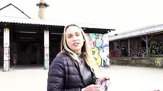 GERMAN SCOUT - Hard Anal Casting Sex for Russian Girl