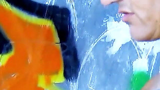 Redhead teen Dixie Valens secretly fucked by step brother with big cock