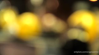 angelawhite new year solo Black Lingerie