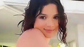 Big boobs milf masturbates with her dildo