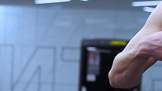 Redhead Wife Stretch by Perverted Pt for a Gym Membership