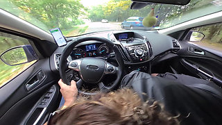 Nympho Wife Julia North Quick Anal Fuck in the Forest