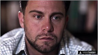 Seductive Sex Addict Charlotte Sins Tempts Horny Therapist Into Dominating Her Pussy