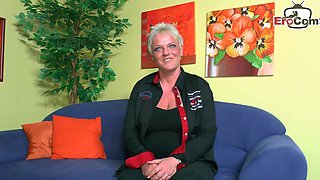 German Housewife Earns First Time Bags Money With Sex Casting