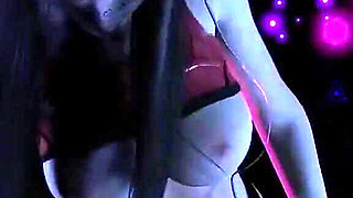 Goddess of Fire Glow: Virtual Curves Beyond - 3D Animation Hentai