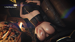 Nun Harley Quin x Batman