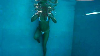 Underwater clip with flawless Mugur and Julia North from Mugur Porn