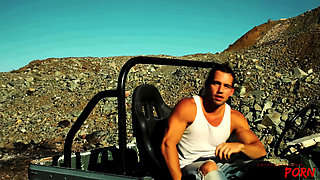 Emma Mae Gets to Ride a Hot Guy in a Jeep