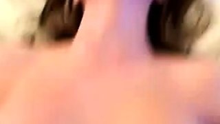 Amateur Bikini Babe in Blue is POV Blowjob Slut