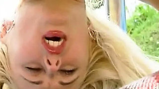 First Anal Sex with Perfect Teen Body - German Fucking & Blowjob