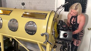 Latex Gimp In The Iron Lung