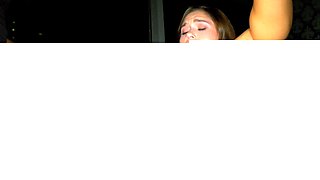 Skinny brunette Zoe Bloom in intense anal action