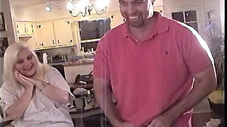 Mature Blonde MILF Drenched in Cum During Hardcore Threesome