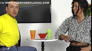 Horny Babe Sucks A Huge Cock Then Fucks Herself With A Dildo - Jean Pallett