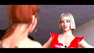 3D fantasy fun with Misskitty2k and Emily Browning