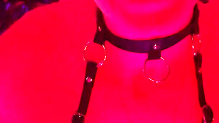 Latex Dominatrix - Strap-on, Whip & Absolute Obedience Tease