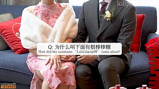WE ARE MARRIED! First Sex as an Asian Hot Wife - 我们结婚啦！黑丝人妻洞房花烛夜