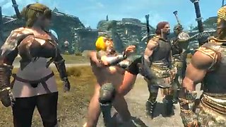 Glurp - Calia in Trouble: Hentai, Groupsex  3D Porn