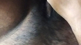 Busty bitch playing with herself and fucking herself with a cucumber