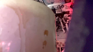 Giantess Watched Wanking by Tiny Man