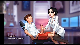 Dactor fuck by patient pussy cum inside