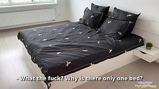 I Fucked My Stepsister Roughly Because She Booked a Room with One Bed Again