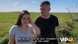 Busty Chick Loses Virgin Ass for Cash in Hardcore