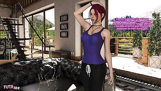 Futa3DX featuring mantrap's big ass video