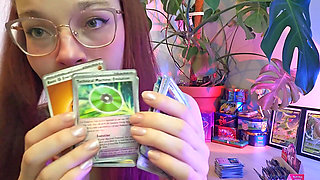 Asmr Toys Pulls Cute Redhead