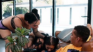 I caught my stepson observing us having sex