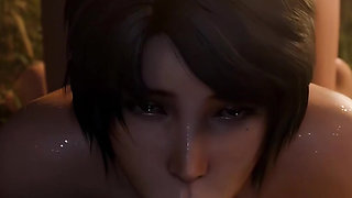 Hard Sex! with Beautiful Horny Teen Jote Final Fantasy - Creampie Pussy