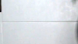 Blond Lesbian Dildo Fisting in Shower