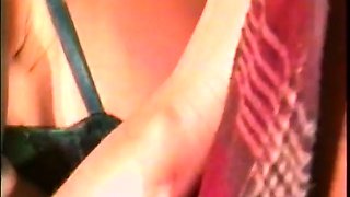 Blonde amateur MILF pov toys fingering shaved cunt