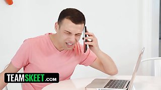 I corrupted, banged my nanny and came fastly on her face feat. adriAna Jade - teamskeet