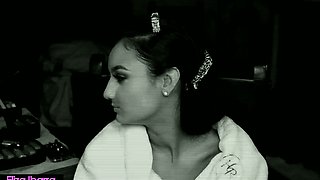 PUSSY BABE BRUNETTE masturbating