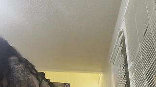 Goth stepsister obeys your command and