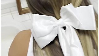 Cheerleader Wants A Quickie Before The Halloween Party - Mr Small Bird And Jess Cromwell